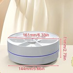 Dishwasher Plate Cleaner, Compact, Red